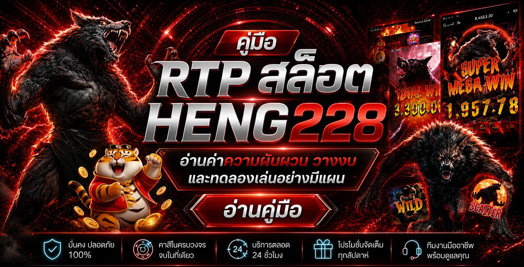 HENG228 คู่มือ RTP สล็อต อ่านค่าก่อนทดลองเล่น